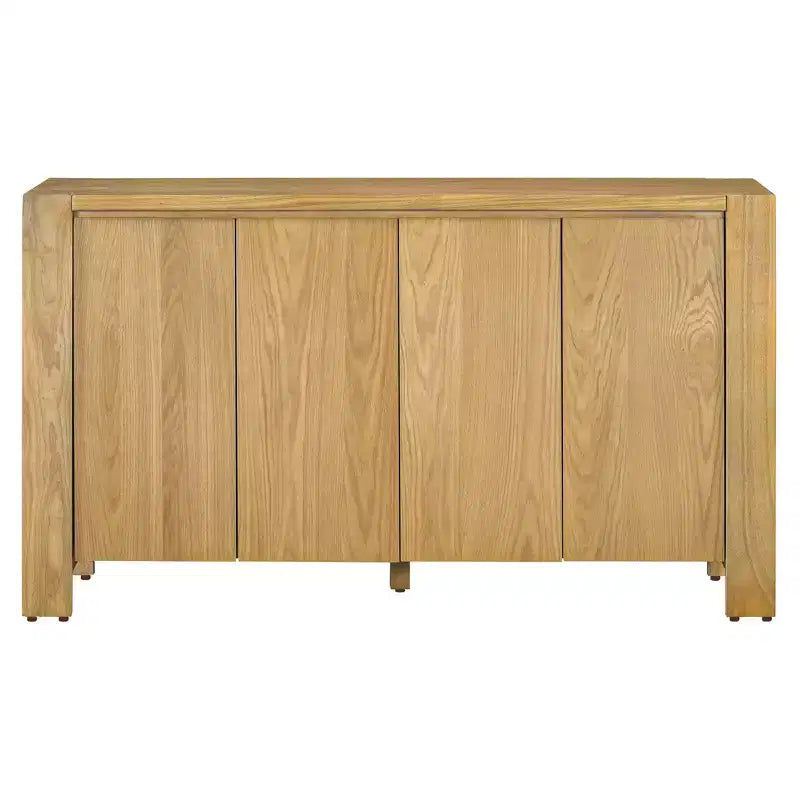 Bahut de style vintage avec 4 portes et 4 étagères.