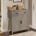 Buffet de style campagnard avec deux portes et deux tiroirs