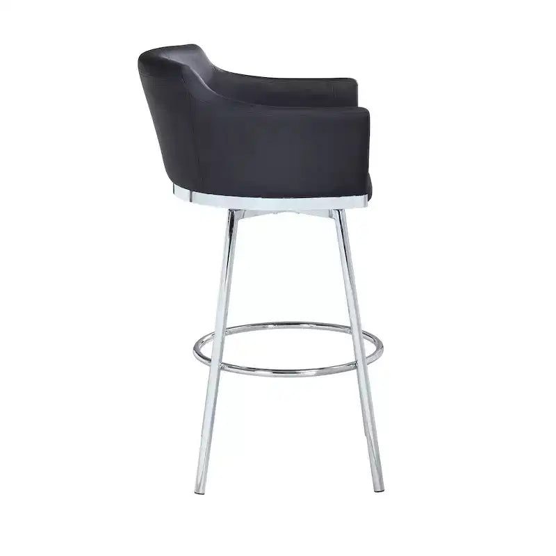 Tabouret de bar moderne pivotant à mémoire