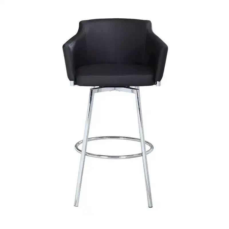Tabouret de bar moderne pivotant à mémoire