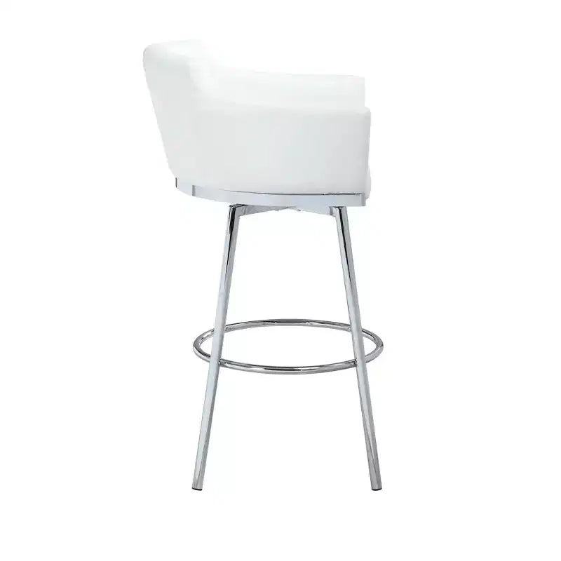 Tabouret de bar moderne pivotant à mémoire