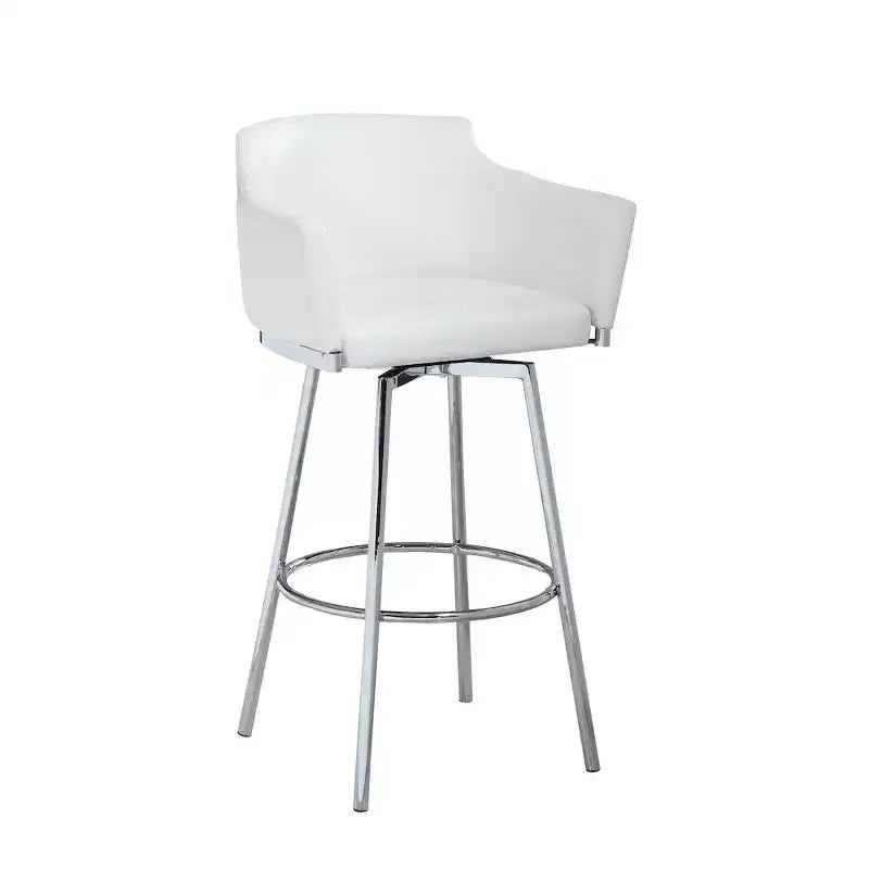 Tabouret de bar moderne pivotant à mémoire