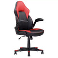Okak Armrest-Adjustable Ergonomic Gaming Chair Office Chairs with 360-Degree Swivel and Tilt Control Criss Cross Chair for Gaming Room Study Black