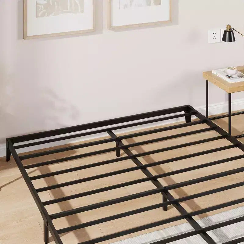 Cadres de lit simples/doubles/King size, Cadres de lit plateforme en métal ultra résistants