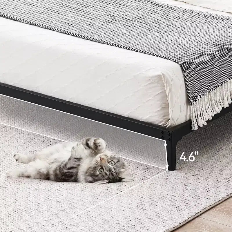 Cadres de lit simples/doubles/King size, Cadres de lit plateforme en métal ultra résistants
