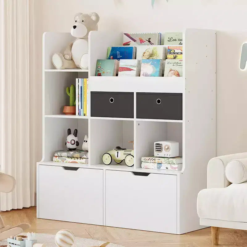 Étagère en bois pour meuble de rangement pour enfants