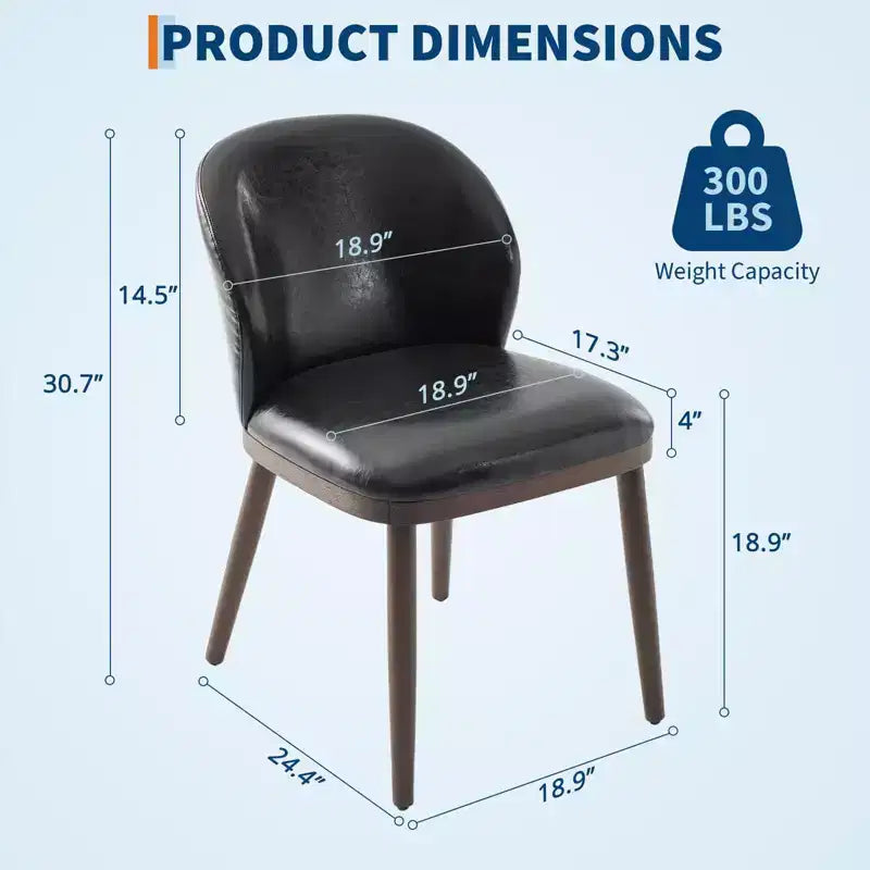 Siège rembourré, pieds en bois, design ergonomique