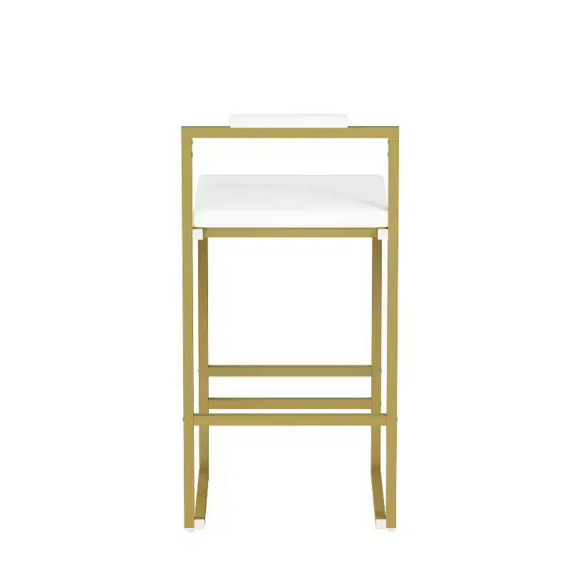 Tabourets de bar en velours, hauteur de bar de cuisine moderne