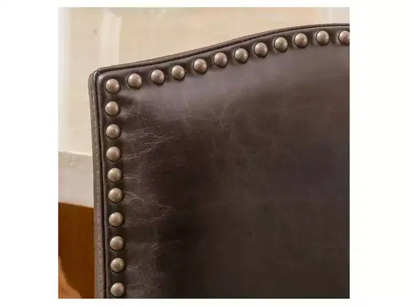 Tabouret de bar moderne et minimaliste avec dossier en bois d'hévéa