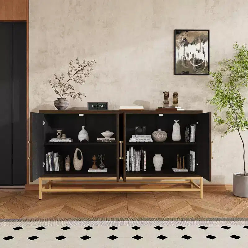 Meuble de rangement d'appoint style rétro