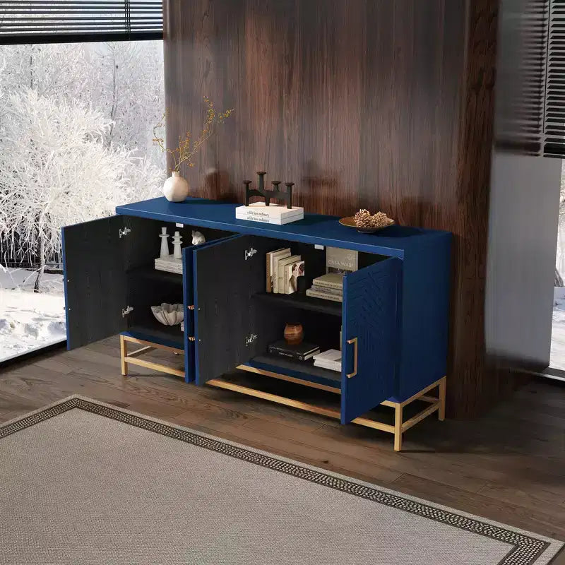 Meuble de rangement d'appoint style rétro