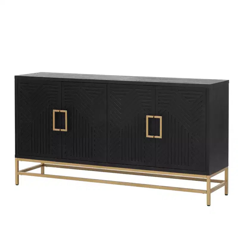 Meuble de rangement d'appoint style rétro