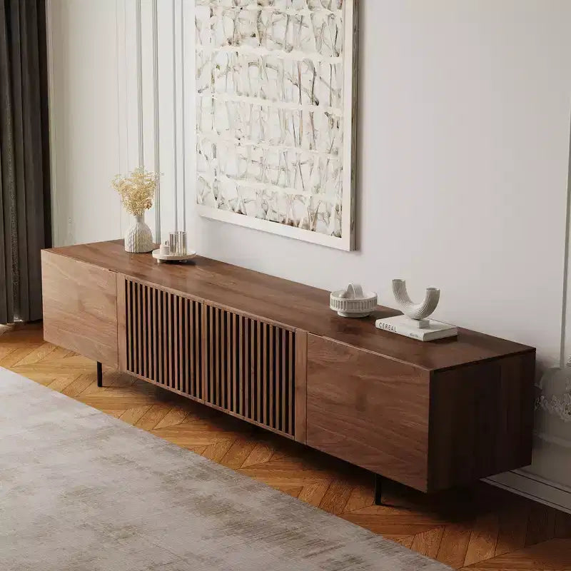 Meuble TV avec grand espace de rangement