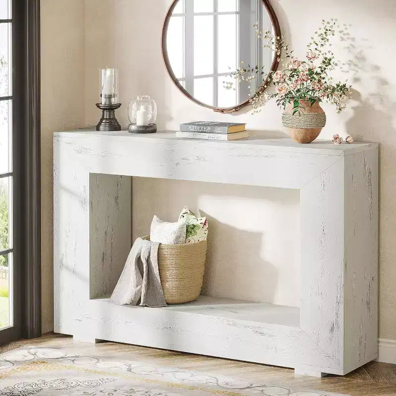 Console d'entrée, 119 cm, avec espace de rangement