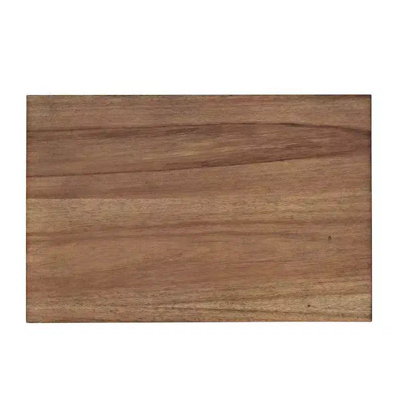 Table d'appoint rustique en bois avec rangement