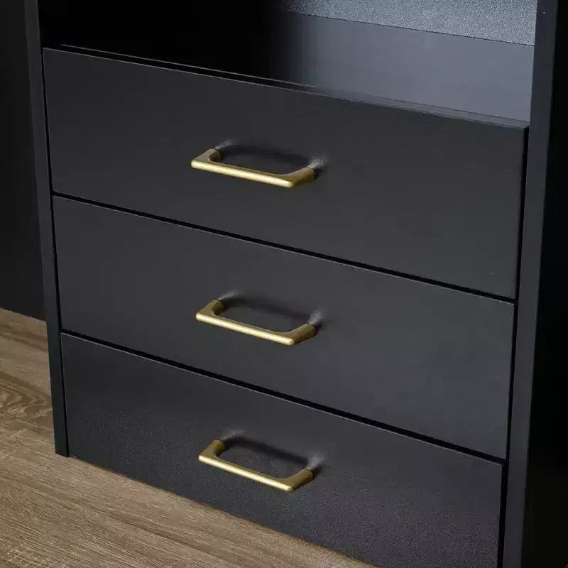 Porte-manteau d'entrée cinq-en-un avec banc et patère