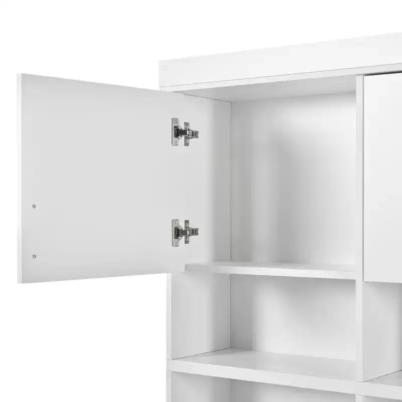 Porte-manteau d'entrée cinq-en-un avec banc et patère