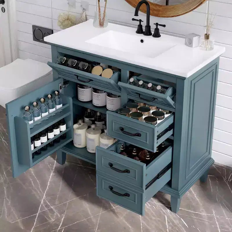 Dessus de comptoir de lavabo en céramique pour meuble-lavabo