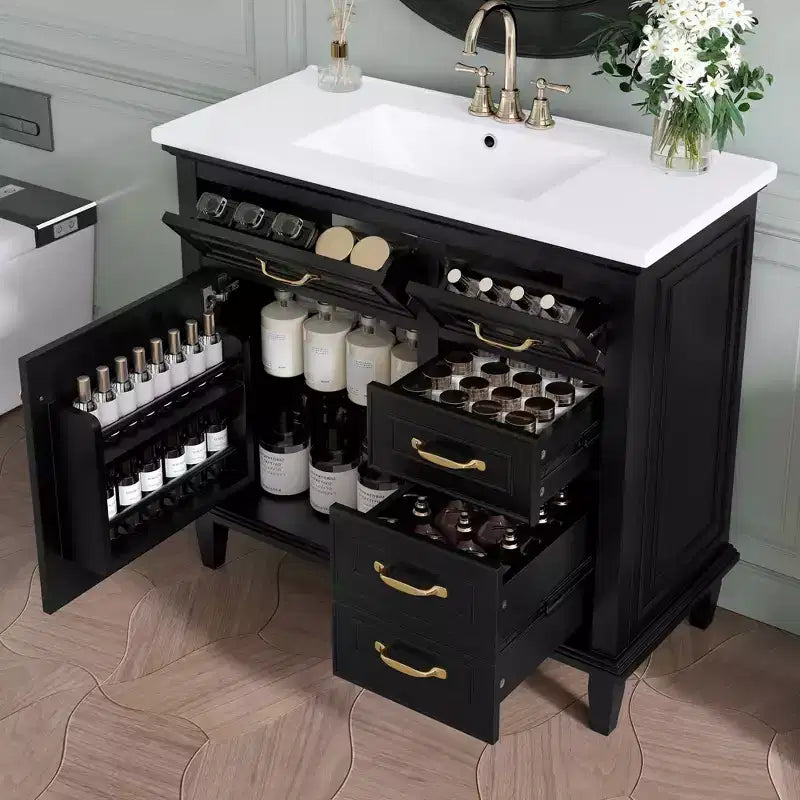 Dessus de comptoir de lavabo en céramique pour meuble-lavabo