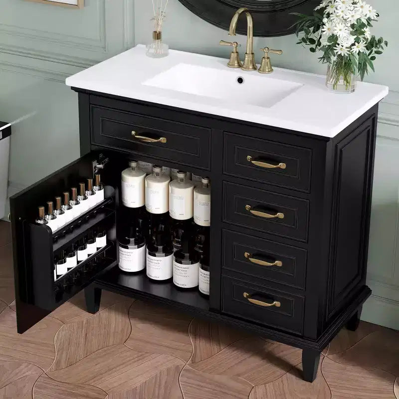 Dessus de comptoir de lavabo en céramique pour meuble-lavabo