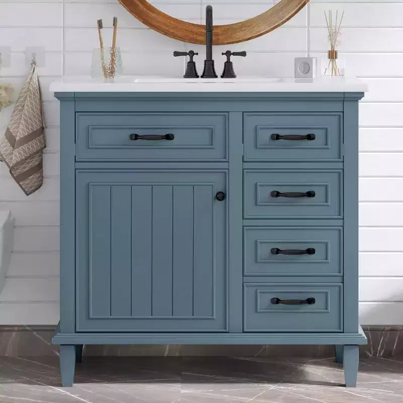 Dessus de comptoir de lavabo en céramique pour meuble-lavabo