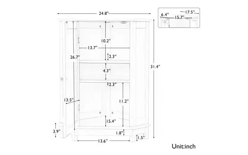 Meuble de salle de bain avec lavabo