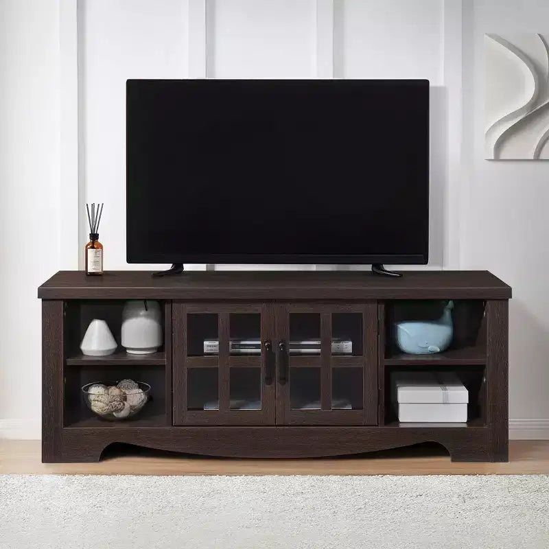 Meuble TV en bois, peut accueillir des téléviseurs jusqu'à 60 pouces