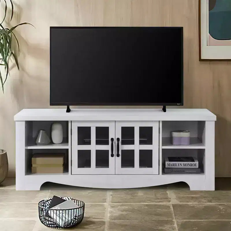 Meuble TV en bois, peut accueillir des téléviseurs jusqu'à 60 pouces