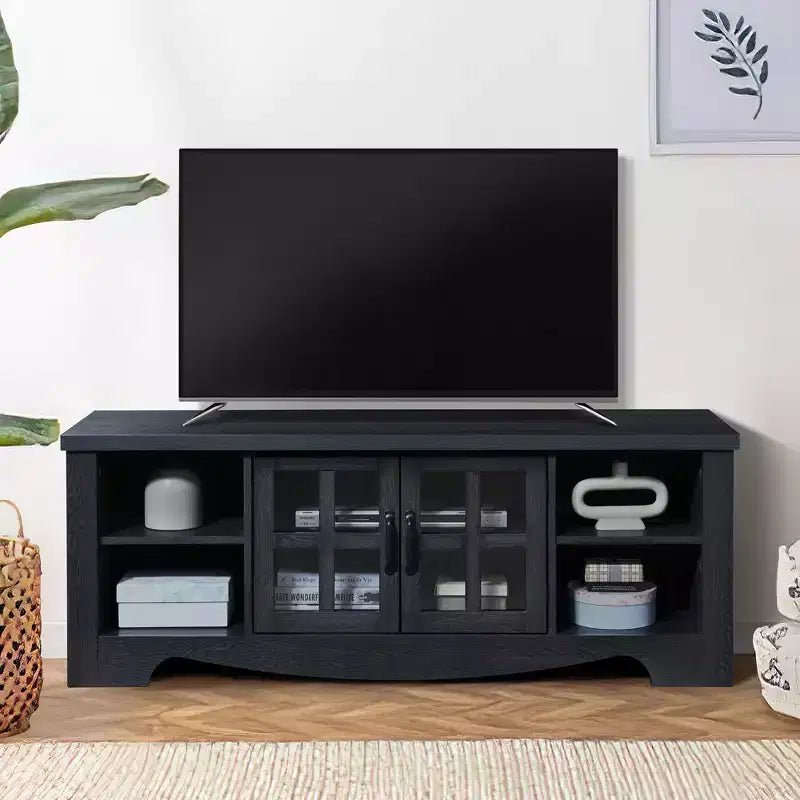 Meuble TV en bois, peut accueillir des téléviseurs jusqu'à 60 pouces