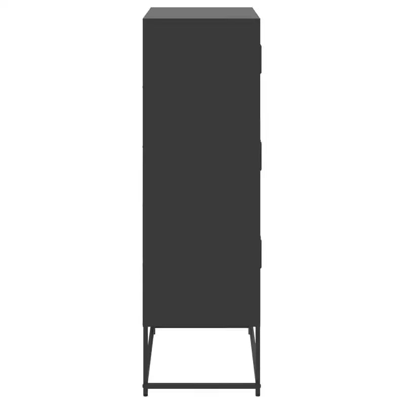 Highboard Noir Acier  Highboard Rectangulaire