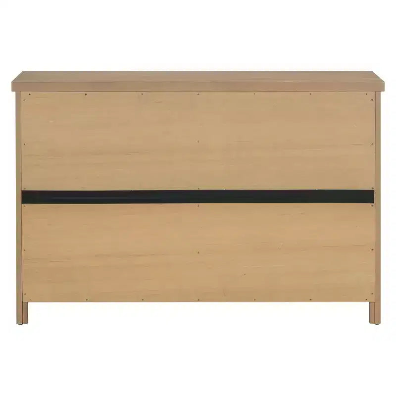 Buffet rustique à 4 portes et 51 rangements avec étagères réglables et poignées en métal