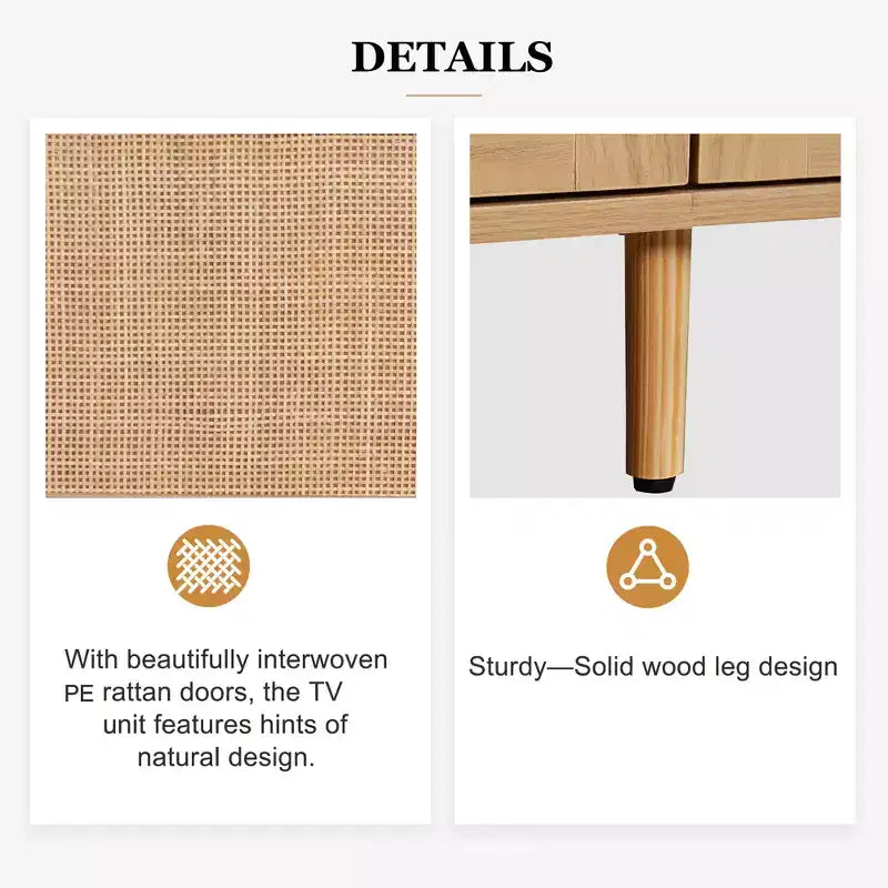 Meuble TV console de style ferme moderne