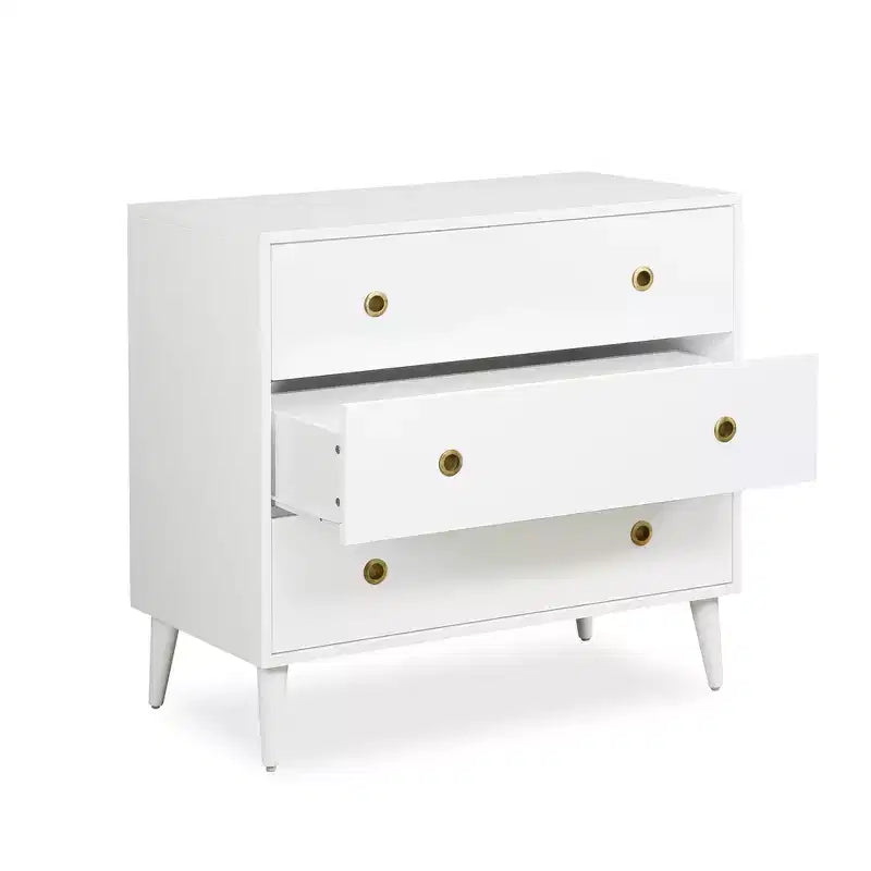 Commode de rangement à 3 tiroirs du milieu du siècle